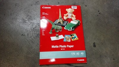 Canon 7981A008AD Fotopapier Matt MP-101, A3 40 Blatt