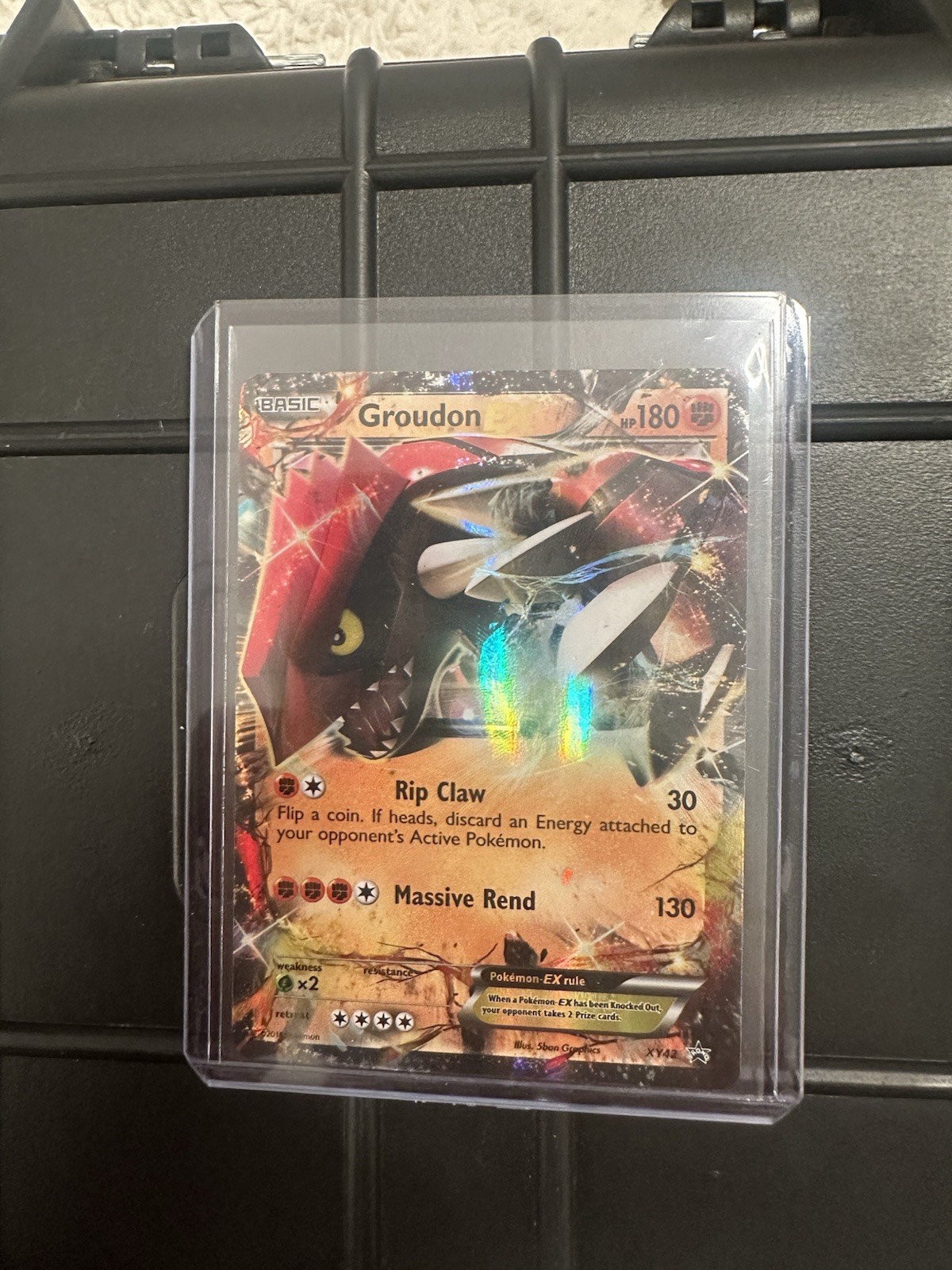 Groudon EX XY42 XY Promos Holo