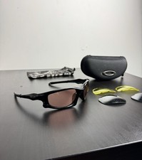 Oakley Split Jacket Sunglasses Full Set 3 Lenses Switchlock Black Frame + Case