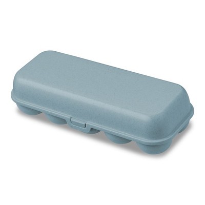 Koziol Eierbox Eggs To Go nature flower blue 7179716