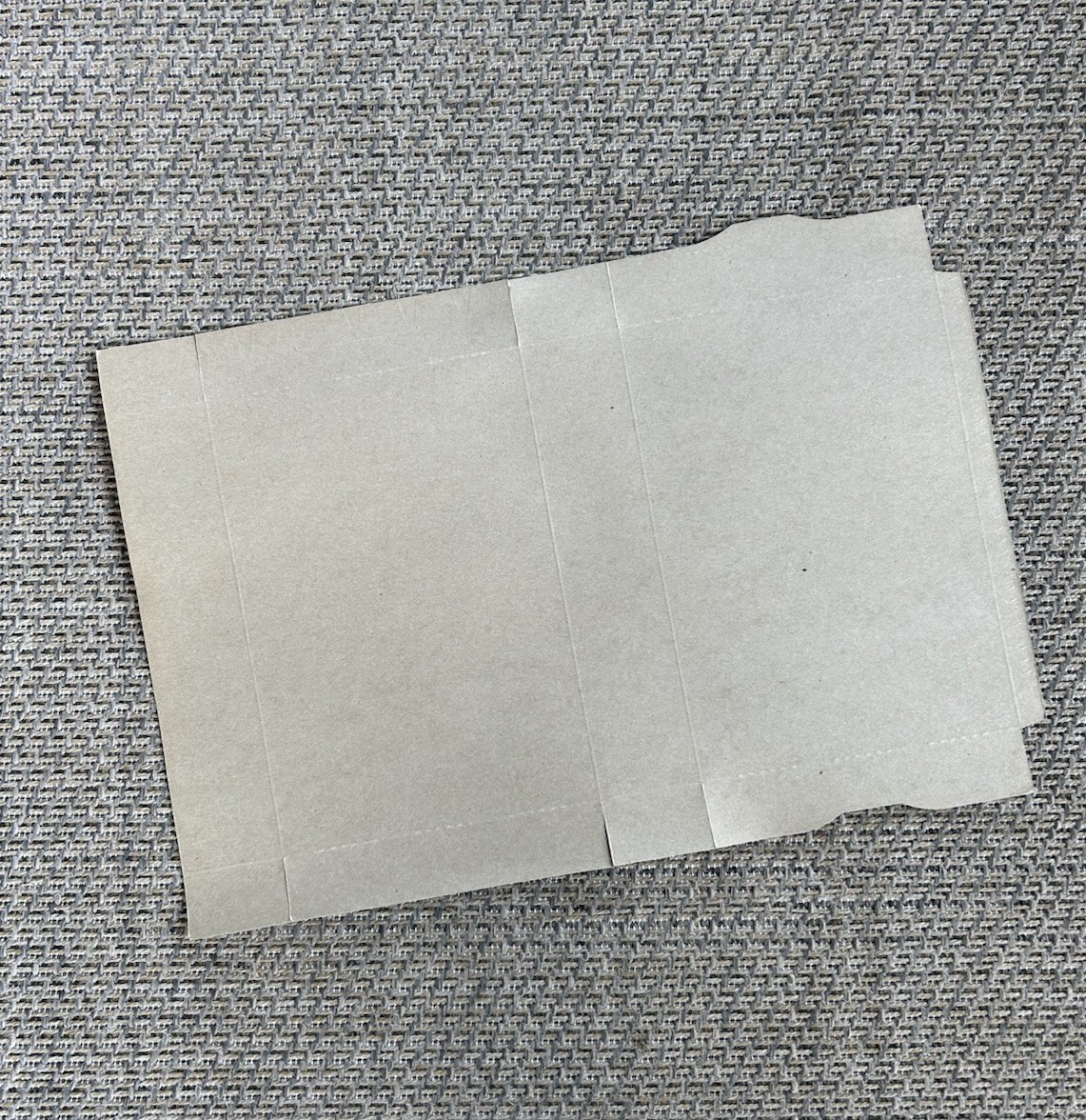 1987 CIRCUS FUN STARBURST CANDY Cereal Box Unassembled FLAT Magic Secrets Offer