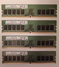 Samsung 32GB 4x8GB 2666V 288-pin PC4 RAM Memory M391A1K43BB2-CTDQ