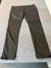 Jeans STONERS 1969 vintage uomo 38/34 nero jeans ceroso robusto look biker FREDDO!