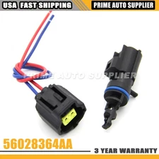 New Intake Air Temperature Sensor W/Connector Fit Chrysler Dodge Jeep Ram USA