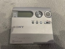 Sony MZ-N910 Net MD Walkman Portable MiniDisc Player Recorder Silver from Japan
