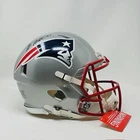 Wes Welker Autographed New England Patriots Authentic Speed Helmet Beckett