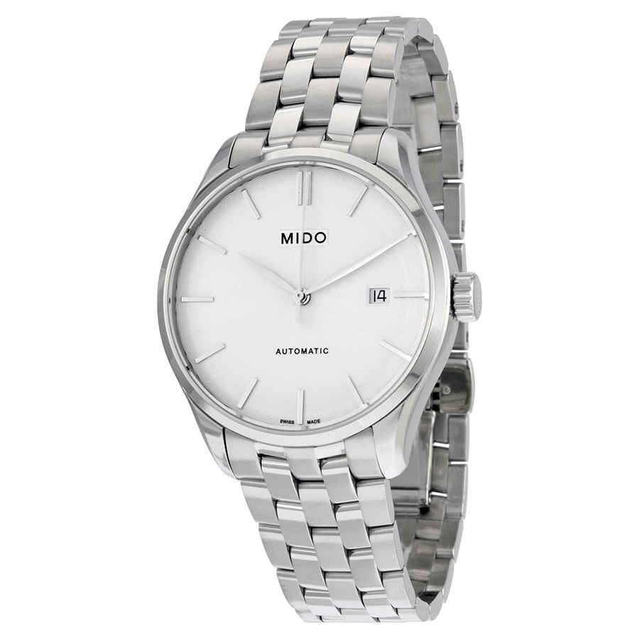 Mido Belluna II Automatic Silver Dial Men's Watch M0244071103100
