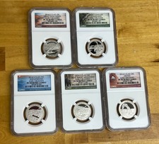 2014 S Clad National Park 25c Early Release  NGC PF70 ULTRA CAMEO Set