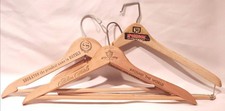Vintage Wooden Hangers Hamilton, Sheraton McGregor Good Condition Lot Of 3