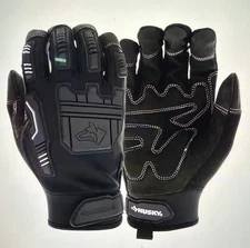 Husky Performance Impact Gloves /full Protection Gear,Powersports/ Work/mechanix