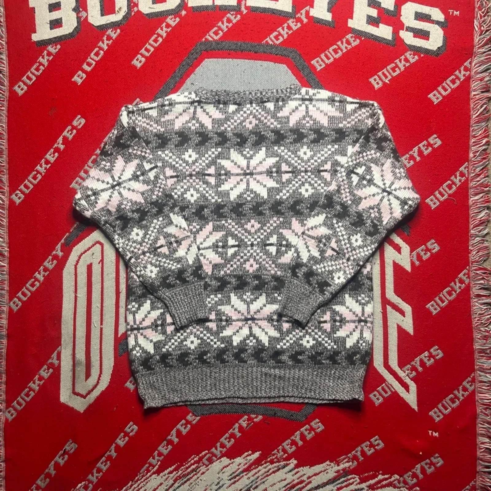 Vintage 90’s Men’s Funky Knitted Jumper | Size L image 5