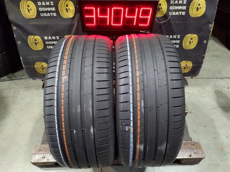 Pneumatici Estivi 2 Gomme usate 275 40 20 RUN FLAT PIRELLI Battistrada Residu...