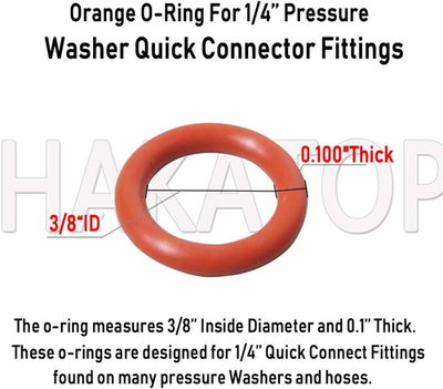 #ad #ad 100Pk New Pressure Washer O Rings Seal Kits for 1 4quot;amp;3 8#x27;#x27; Quick Coupler $20.95