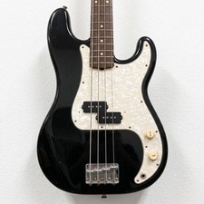 Basse électrique noire Fender Mexico Precision Bass