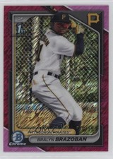 2024 Bowman Chrome Prospects Mega Box Pink Mojo Refractor Bralyn Brazoban 1g1q