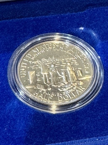1986-S Statue of Liberty Silver Dollar and Half Dollar PROOF 2-Coin Set w/ COA - Picture 6 of 6