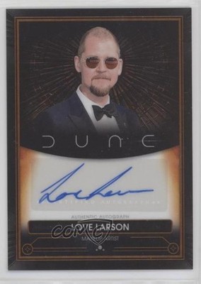 2024 Topps Chrome Dune Love Larson #A-LL Auto 0nr3
