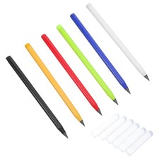 6 PCS Crayons De Couleurs Éternel Pour Toujours Infini Scolaires En Vrac