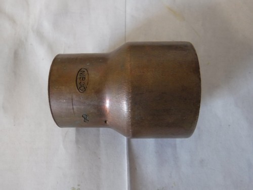 Nibco 600-2 1 7/8 X 1" Straight, Copper, SWEAT FITTING Ftg 1 7/8 In, Ftg 1 In