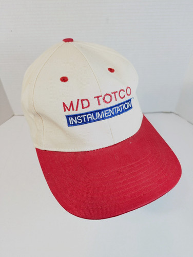 Vintage M/D Totco Instrumentation Snapback Hat Cap