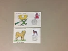 Five Mexico hand painted fdc :NUDE,SOCCER,FAUNA