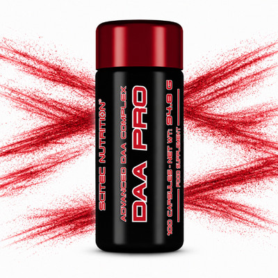SCITEC DAA PRO - 100-200 Caps - D-Aspartic Acid PREMIUM Testo-Booster Support