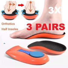 3 PAIRS-EVanth Insoles for Plantar Fasciitis - W 6-11.5 / M 4-9.5 - MADE IN USA!