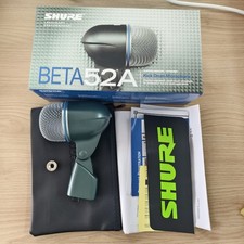 Shure BETA52A Supercardioid Dynamic Kick Drum Microphone Neodymium Magnet PRO