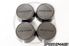 Rota Wheels Moda Center Caps Hyperblack Replacement Gt3 Grid V Titan Dpt