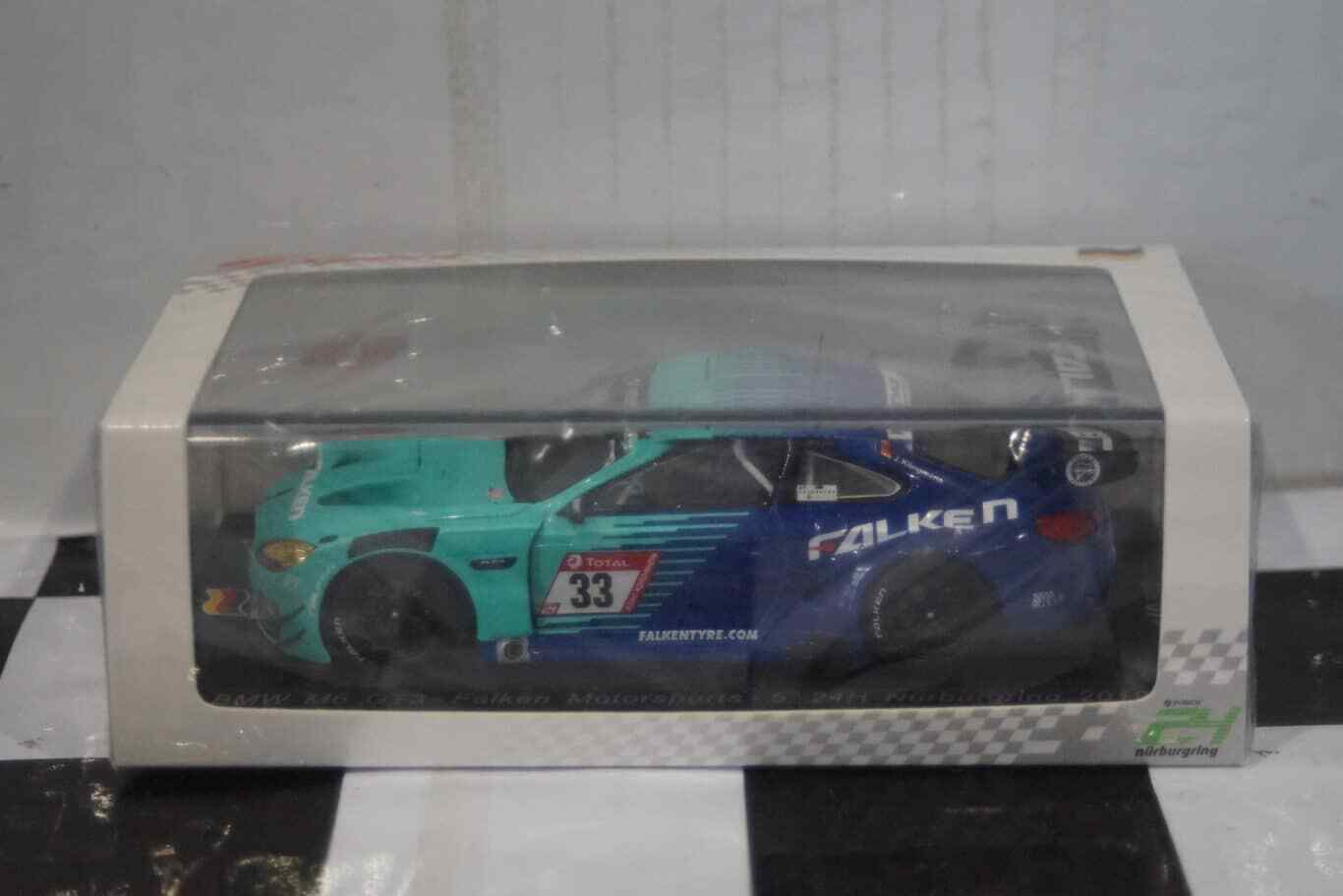 SPARK BMW M6 GT3 24H SPA 2019 1:43 SB278 LTD 300