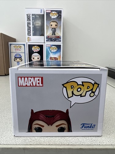 Funko Pop! #823 "SCARLET WITCH" 2021 Entertainment Earth Glow in the Dark Marvel - Picture 5 of 6