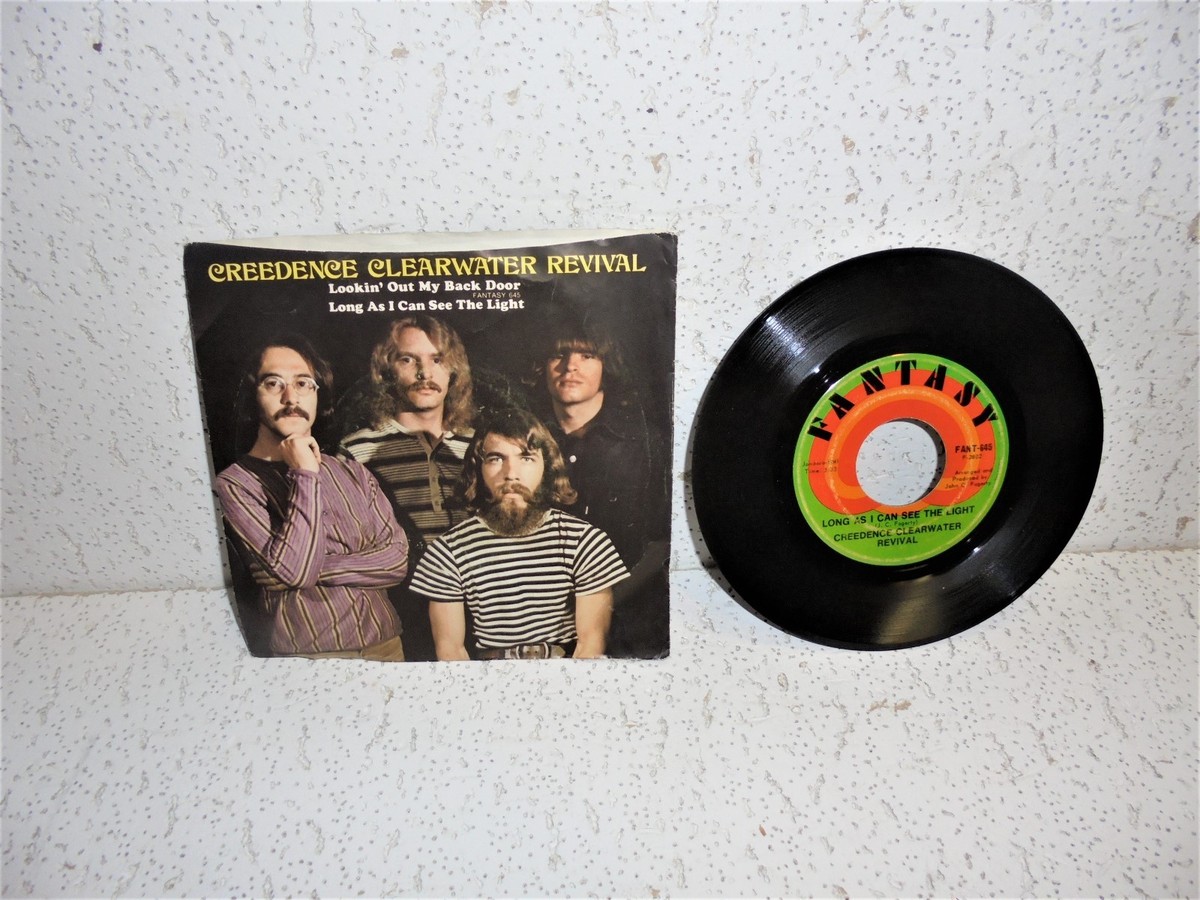 CCR Lookin' Out My Backdoor 45 Record w/ Sleeve Creedence