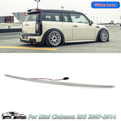 White Lens LED High Level 3rd Brake Light Lamp For MINI Clubman R55 2007-2014
