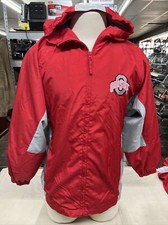 NWOT Collegiate Youth OSU Ohio State University Buckeyes Windbreaker Jacket