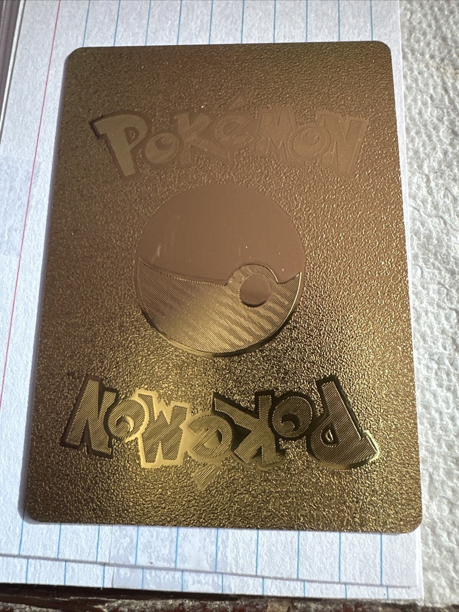 pokemon card with gold back What Pokmon gold foil card not to buy because they're fake