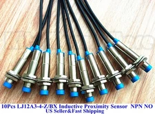 10pcs New LJ12A3-4-Z/BX Inductive Proximity Sensor Switch NPN DC6-36V