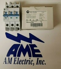 Allen Bradley 1489-A3C050 Ser. A circuit breaker 3 pole 5 Amp  (K3)