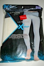 Mens Thermal Bottoms Size 2X Hanes Ecru