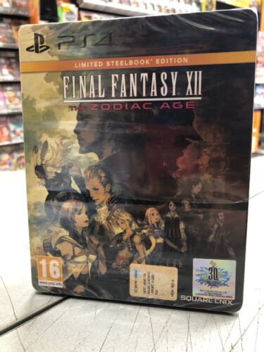 Final Fantasy XII The Zodiac Age Limited Steelbook Ed. Ita PS4 USATO GARANTITO - Foto 1 di 2