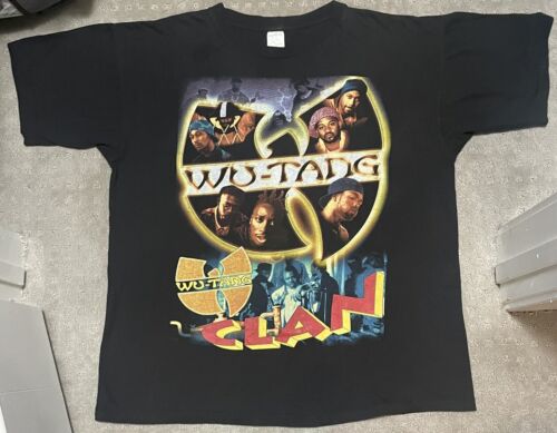 XXL - Vtg 90s Wu-Tang Clan Killarmy Wake Up Rap T… - image 1