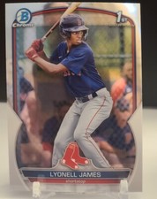 2023 Bowman Lyonell James Chrome #BCP-118 1st Bowman RC