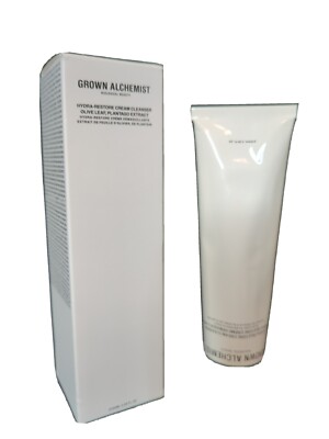 Grown Alchemist Hydra-Restore Cream Cleanser Olive Leaf & Plantago Extract 100mL