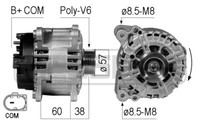 Messmer Lichtmaschine Generator 140A 14V FüR Audi Q5 3.0 TDI Quattro 2.7 3.2