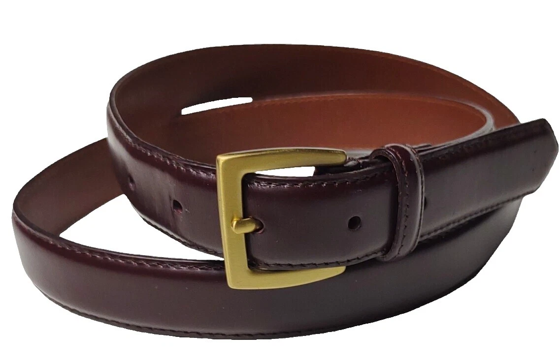 Coach Leather Brown Belts for Men