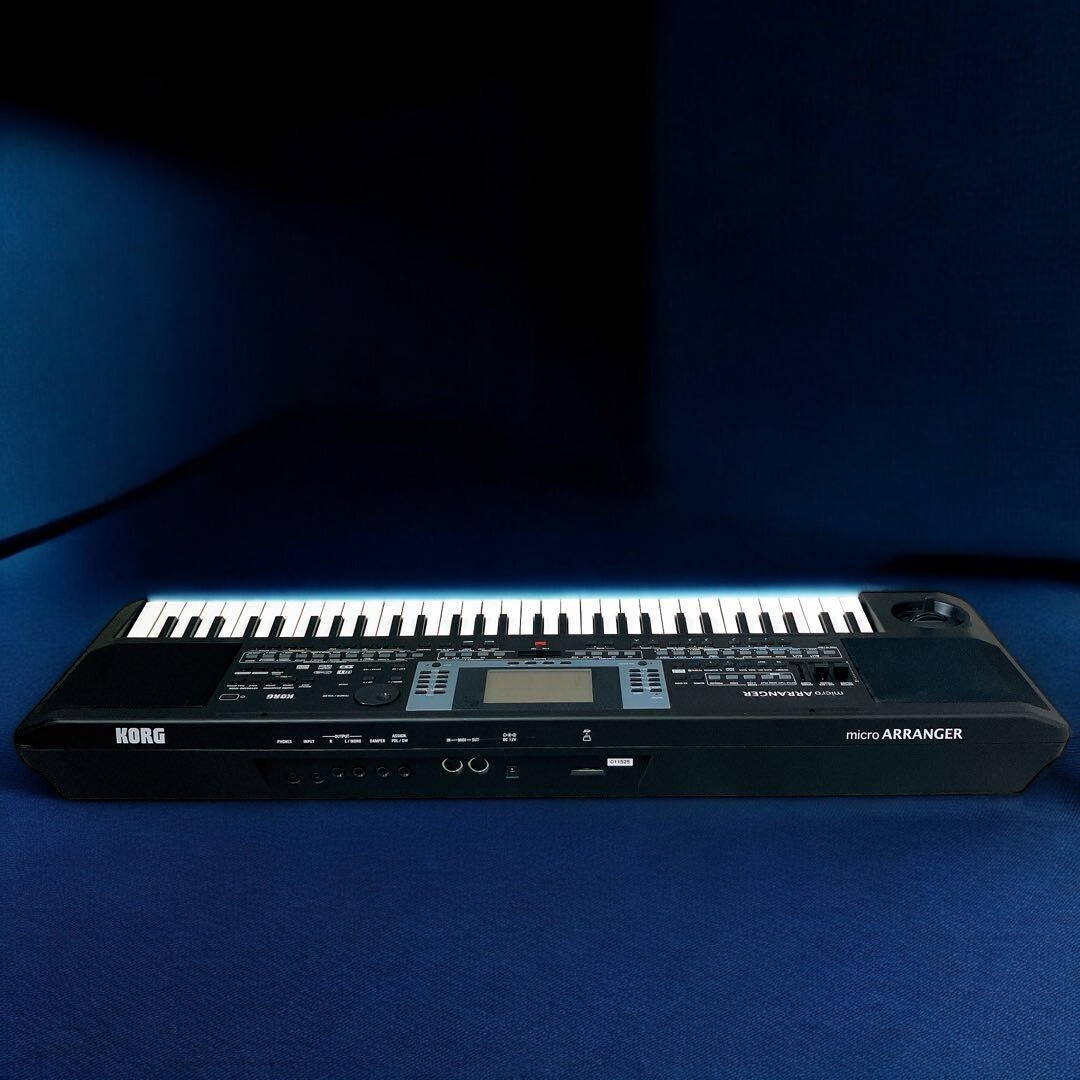 Korg microARRANGER Synthesizer Keyboard 61 Key Arranger Tested