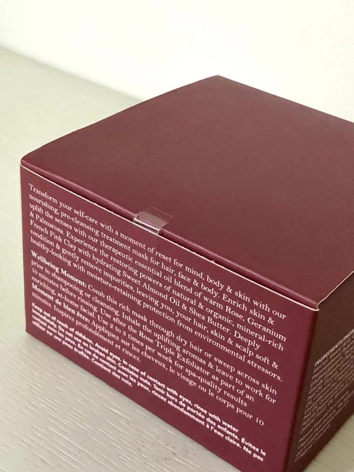 Маска из розовой глины Aromathetherapy Associates 200 мл СОВЕРШЕННО НОВАЯ В КОРОБКЕ РЕКОМЕНДУЕМАЯ РОЗНИЧНАЯ ЦЕНА 42 фунта - Изображение 2 из 3