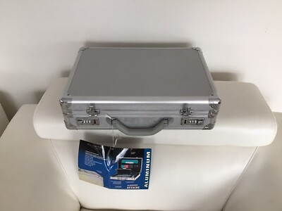 Aluminum Computer Attache Business Hard Case Organizer