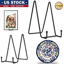 Metal Frame Holder Display Stands for Picture Plate Book Photo Easel 6" 8" USA