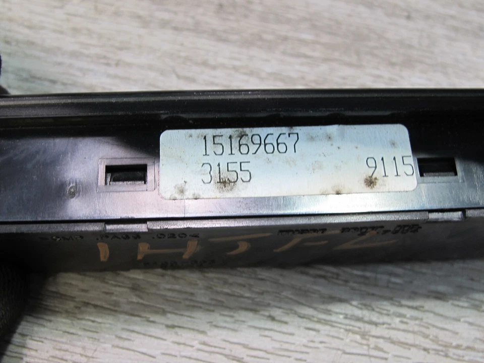 HUMMER H2 2003-2004 DELANTERO IZQUIERDO LADO DEL CONDUCTOR PUERTA ASIENTO MEMORIA CALENTADOR INTERRUPTOR Foto 4 de 4