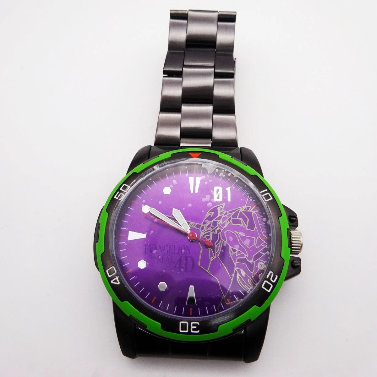 USJ Evangelion Wrist Watch Unit 01 Model Limited Universal Studios Japan